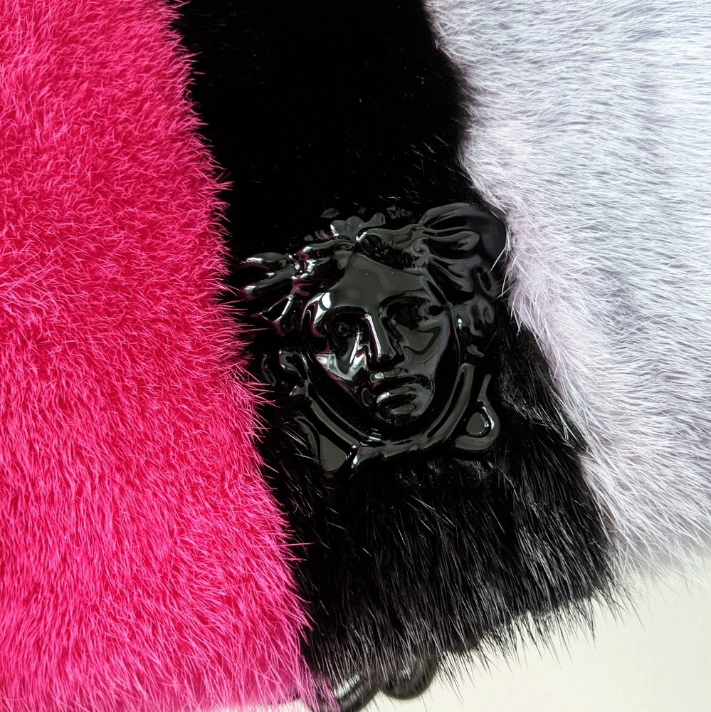 Rare Versace Mink Fur Bag - Picture 7 of 15
